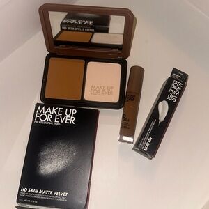 MAKEUP FOREVER HD Skin Matte Powder Foundation 4R61 - and Concealer 4.2N